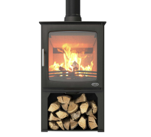 Henley Hazelwood 5kW Wood Burning Stove with Logstore 