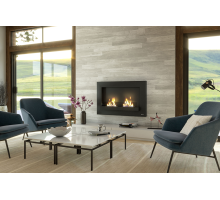 Henley London Bioethanol Wall Fire with double burner design