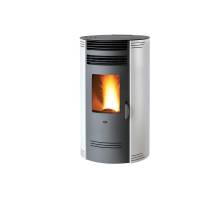 Henley Pellet Stove Bio 80Q White - Round