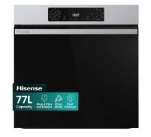 Hisense BI622AXPGUK built in oven black stainless steel