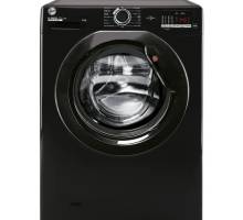 Hoover H3W492DABB41-80 black 9kg washing machine, Dalzells
