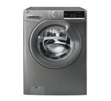 Hoover H3W49TAGG41-80 silver 9kg washing machine, Dalzells
