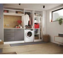 Hoover H3WPS486TAM6-80 8kg Washing Machine - White in modern utility room setting
