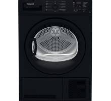 Hotpoint CHDC82BBGDUK 8kg condenser tumble dryer in black