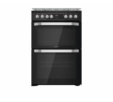 Hotpoint HDM67G9C2CB Dual Fuel Cooker - Black