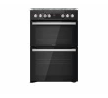 Hotpoint HDM67G9C2CSB Dual Fuel Double Cooker - Black