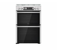 Hotpoint HDM67G9C2CX Dual Fuel Double Cooker - Inox