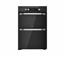Hotpoint HDM67I9H2CB Double Electric Cooker - Black