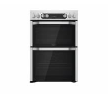 Hotpoint HDM67V9HCX Electric Double Oven Cooker - Inox