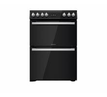 Hotpoint HDT67V9H2CB Electric Double Oven Cooker - Black