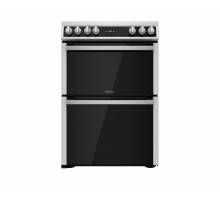 Hotpoint HDT67V9H2CX Electric Double Oven Cooker - Inox