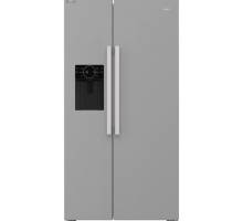 Hotpoint HPG26573WXP4UK American Style Fridge Freezer - Silver