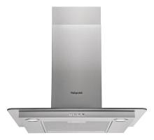 Hotpoint PHFG64FLMX Flat Glass Chimney Hood