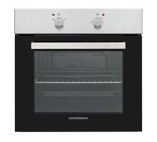Image of the Nordmende SO106IX Built-In Single Fan Oven in stainless steel finish