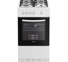 Indesit I5G1KMW gas cooker white, 50cm freestanding cooker, Dalzells