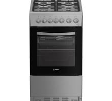 Indesit I5G3PMX dual fuel cooker stainless steel, 50cm freestanding cooker, Dalzells