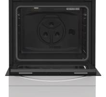 Indesit I6G3PMWUK dual fuel cooker white, 60cm freestanding cooker, Dalzells