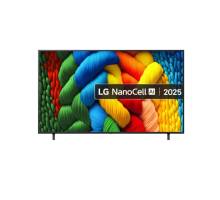 LG 65NANO80A6B 65-inch 4K Ultra HD QNED Smart TV - Front View