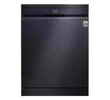 LG DF587HMS matte black freestanding dishwasher with QuadWash™