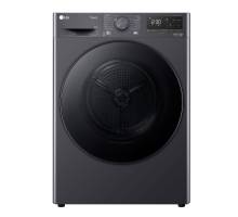 LG FDV709GN 9kg heat pump tumble dryer in Slate Grey front view