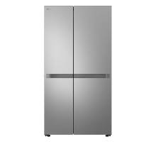 LG GSBC40PYPE side-by-side fridge freezer in Prime Silver finish