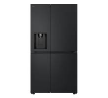 LG GSJC40EPPE side-by-side fridge freezer in matte black with Door-in-Door™