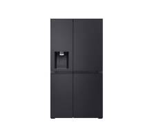 LG GSLE91EVAB side by side fridge freezer Essence Black Steel, Dalzells