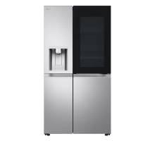 LG GSXE91BSAD InstaView™ fridge freezer in brushed steel with Door-in-Door™