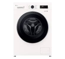 LG W4X1085NWK 8kg  5kg washer dryer in white front view