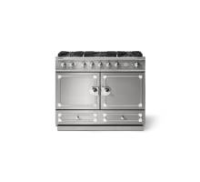 La Cornue CornuFé 110cm Dual Fuel Polished Chrome Stainless Steel