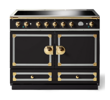 La Cornue CornuFé 110cm Induction Polished Brass Matte Black