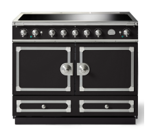 La Cornue CornuFé 110cm Induction Satin Chrome Matte Black