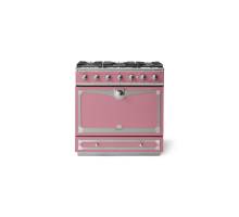 La Cornue CornuFé Albertine 90cm Dual Fuel Satin Chrome Liberte