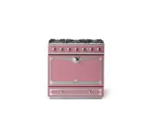 La Cornue CornuFé Albertine 90cm Dual Fuel Satin Chrome Liberte