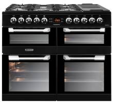 Leisure CS100F520K Cuisinemaster 100cm Dual Fuel Range Cooker - Black
