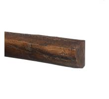 Lockstone 54 inch Geocast Rustic Dark Oak Beam Quadrant