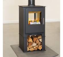 Mendip Loxton 8 Double Sided Logstore Ecodesign Stove