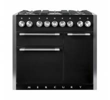 Mercury MCY1000DFAB - 1000 Dual Fuel Ash Black Range Cooker 93130