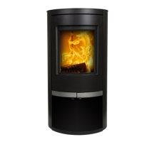 Mi Fires Ovale Low Wood Burning Stove