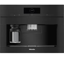 Miele CVA7845 Built-in Coffee Machine with DirectWater - Obsidian Black