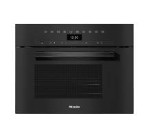 Miele DGM 7440 VitroLine steam microwave oven obsidian black
