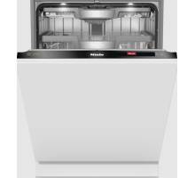 Miele G7985SCVi XXL AutoDos K2O Integrated Dishwasher - Clean Steel Obsidian Black