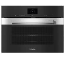 Miele H7640BM Compact Microwave Oven - Stainless Steel 