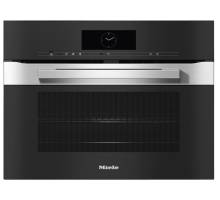 Miele H7840BM Compact Microwave Oven - Stainless Steel 