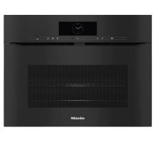 Miele H7840BMX Compact Microwave Oven - Obsidian Black