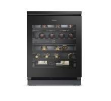 Miele KWTUS 7074 F wine cabinet built under black glass