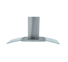 Montpellier MHG900X Curved Glass Stainless Steel Chimney Hood