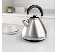 Morphy Richards 100130 Venture Pyramid Kettle – Brushed Stainless Steel