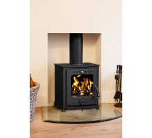 Mulberry Shaw 10kW Multi Fuel Stove - Matt Black