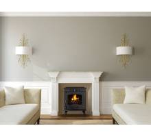 Mulberry Yeats Multi Fuel Stove - Enamel Black